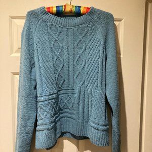 Womens Blue Jumper